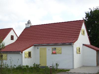 Vakantie(vissers)huisje (6 pers)  op 5 min. lopen v/h strand