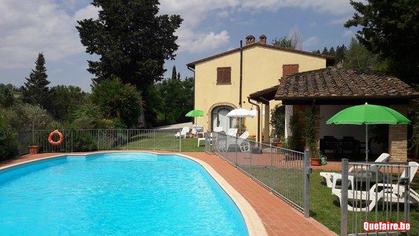 Toscane - Appartements avec piscine en campagne dans Agriturismo