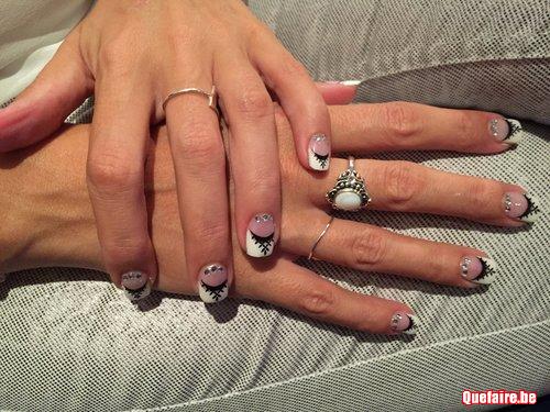 Pose ongles en vernis semi-permanent