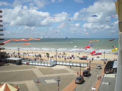 Westende Appart 2 ch,vue/mer,garage,internet