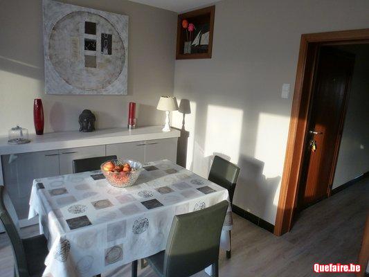 La Panne 50 M digue vue laterale mer 2 chambres....