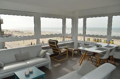 La panne appartement sur la digue vue panoramique