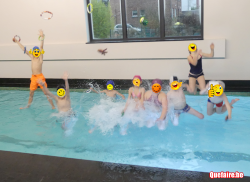 Anniversaire en piscine intérieure privée Be a...