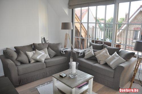 Duplex 2 chambres, 2Sdb, Knokke - 90m2