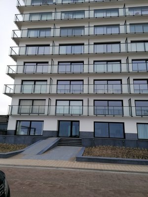 Frontaal zeezicht Middelkerke  Appartement 4 Pers.