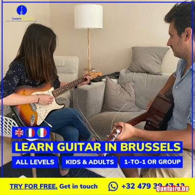 Cours de guitare international et multilangues