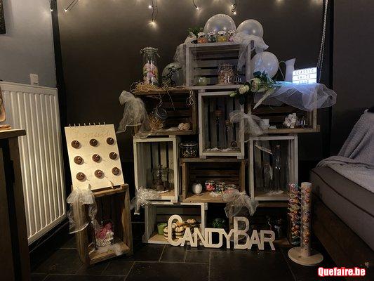 Location de matériel à Candy Bar