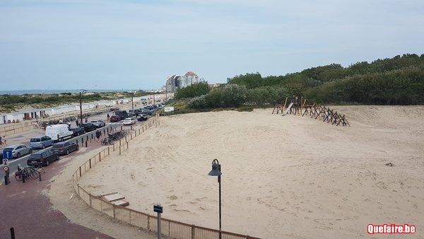 Appart 6 pers. vue transversale sur la mer, digue...