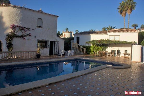 Loue villa à Javea sur la Costa blanca, 8 à 10...
