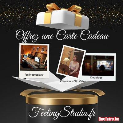 Offrez une Carte Cadeau en Studio d'Enregistrement