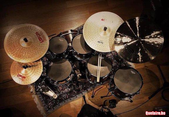 Cours de batterie Tous niveaux Région de Mons