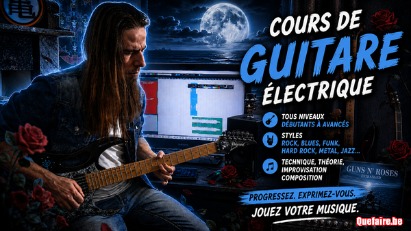 Cours de guitare et basse ( premier cours gratuit...