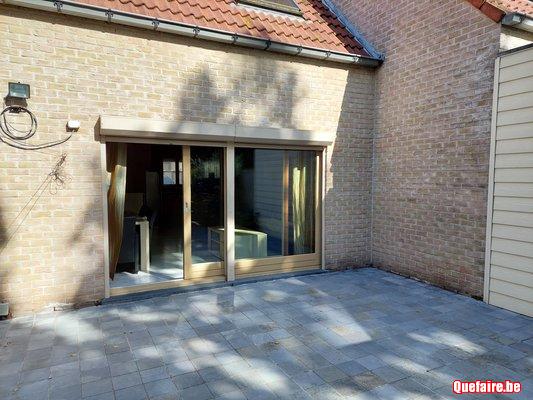 Aan zee : maison de vacances située dans un clos