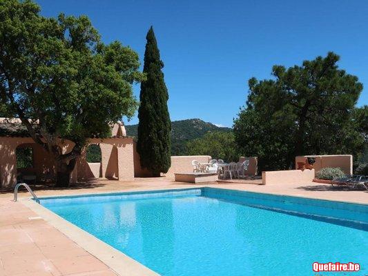 Maison 4+1 pers Grimaud (golfe de St-Tropez)
