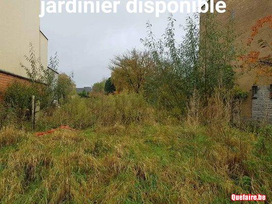 Jardinier disponible