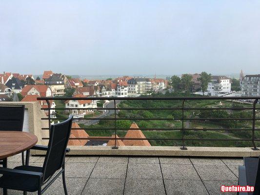Duinbergen, Beau penthouse 4 personnes, terrasse,...