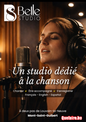 Cours de chant à Belle Studio