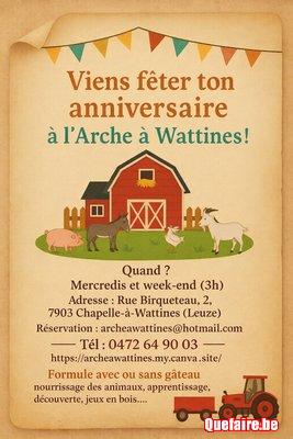 Anniversaire a la ferme