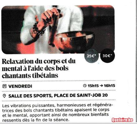 A 1180 Uccle - hatha yoga pour débutants et bols...