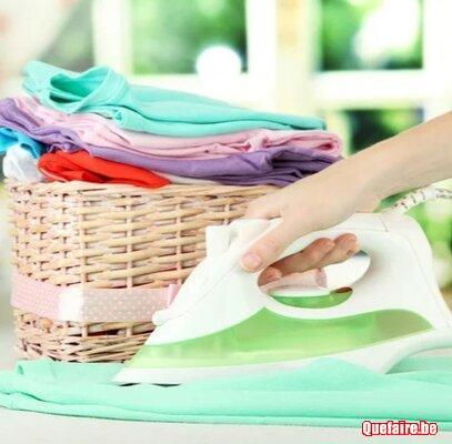 Je repasse tres soigneusement