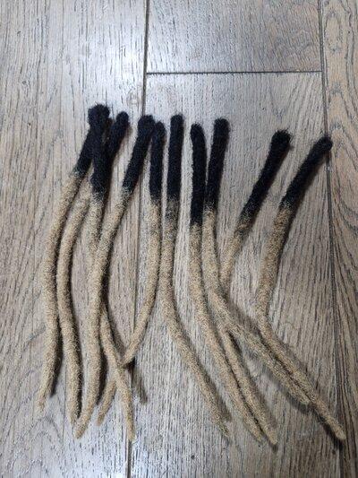 Depart Dreadlocks avec ajout brin naturel