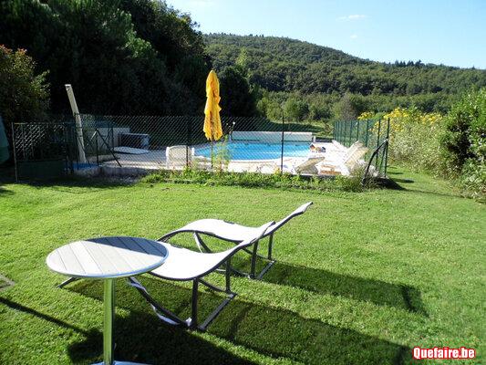 Gites au pays cathare Piscine