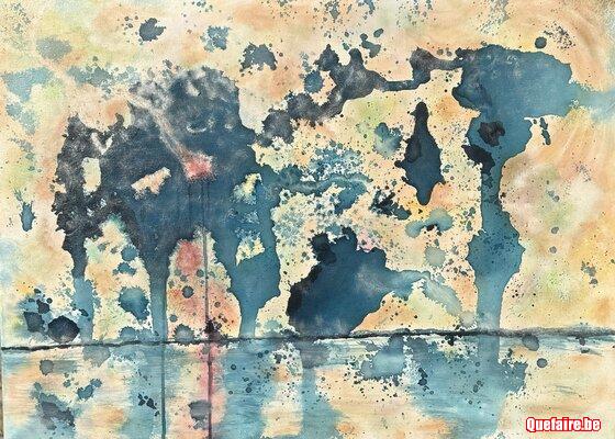 Accompagnement peinture abstraite
