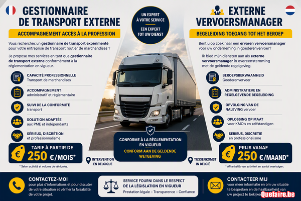 🚛 Gestionnaire de transport externe ? ?...