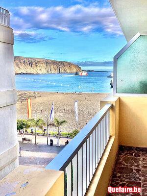 Tenerife - appartement vue mer face à la plage