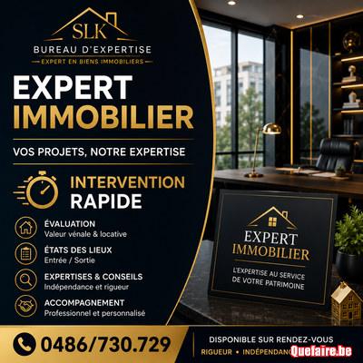 Expert immobilier/ état des lieux/ expertise
