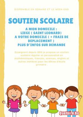 Aide aux devoirs et soutien scolaire à Liège