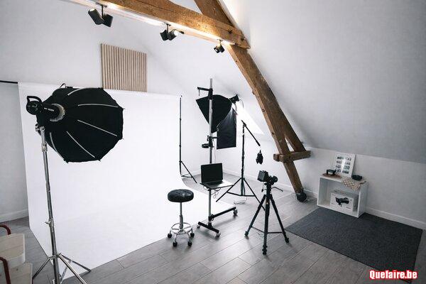 Studio photo, vidéo et podcast à louer à...