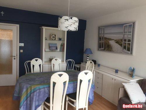 Appartement 6 personnes avec garage à Duinbergen...