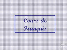 Cours de Français primaire/début secondaire