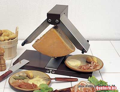 Location du véritable appareil à raclette