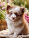 4 adorables petits oursons spitz nains