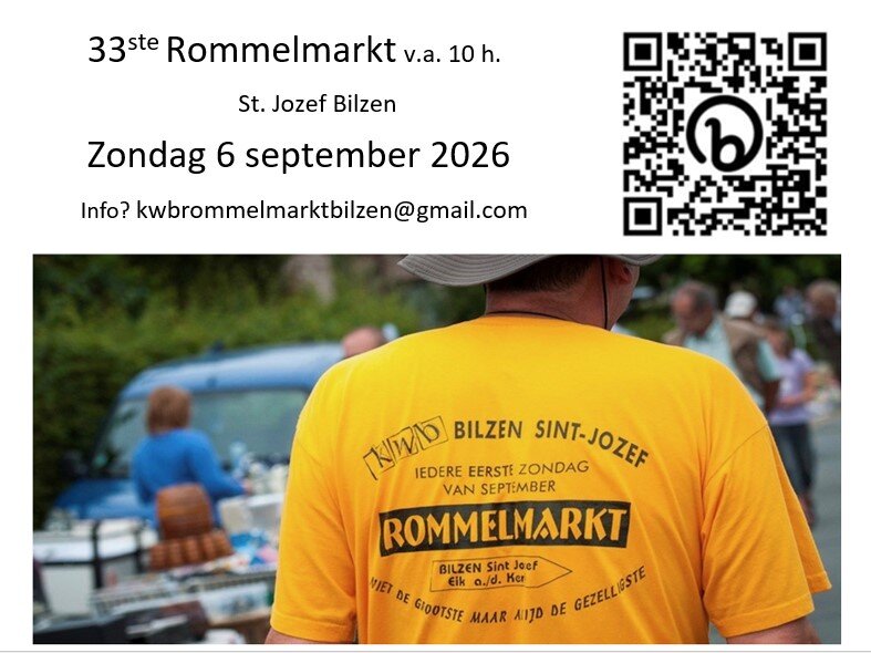 33ste Rrommelmarkt te Eik / St-Jozef Bilzen