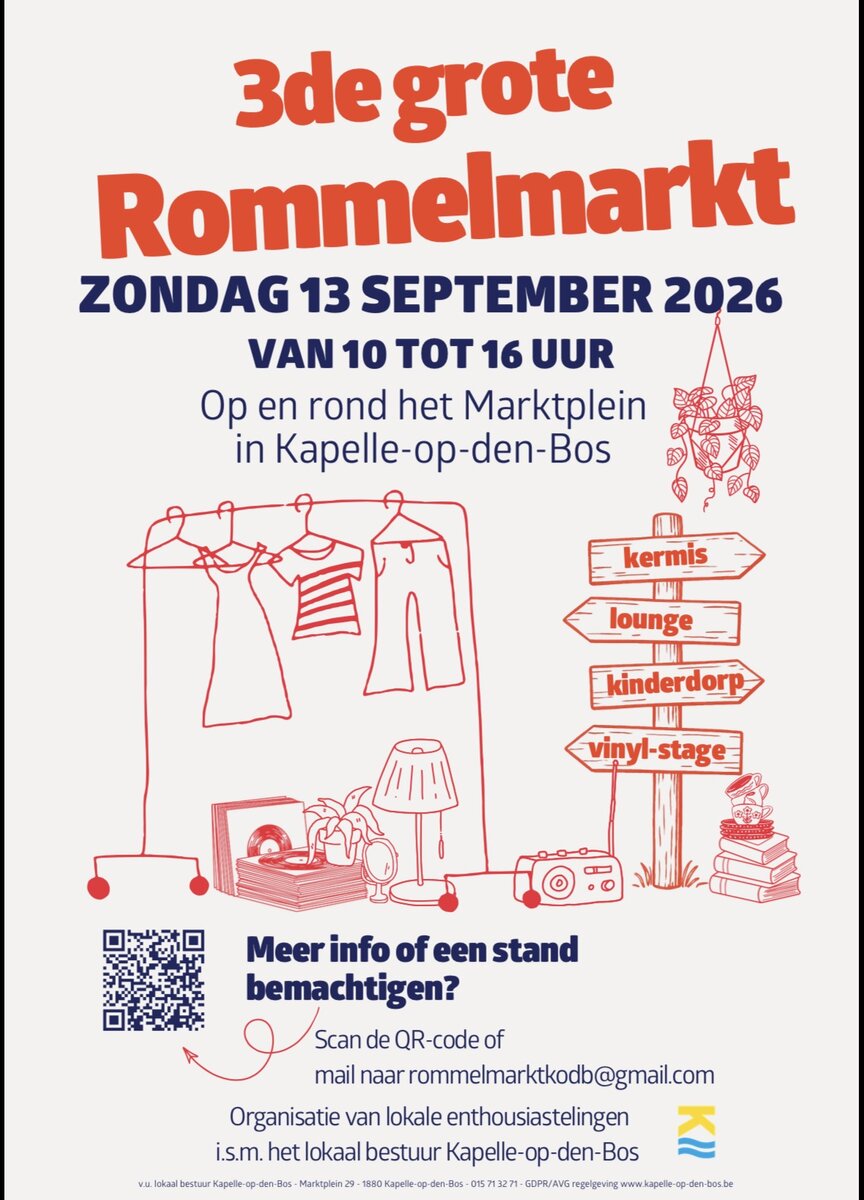 3de Grote rommelmarkt