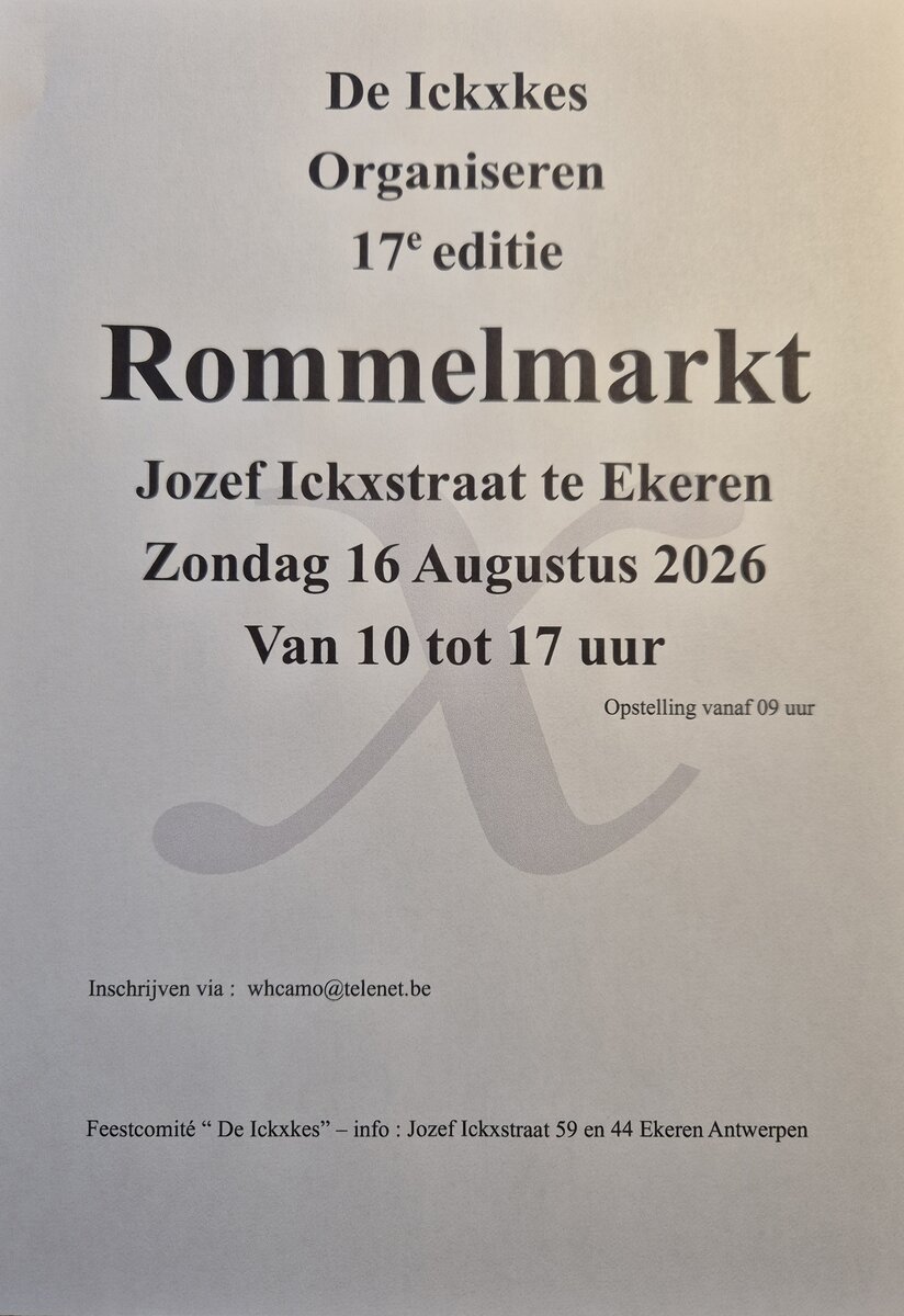 17de Editie straatrommelmarkt