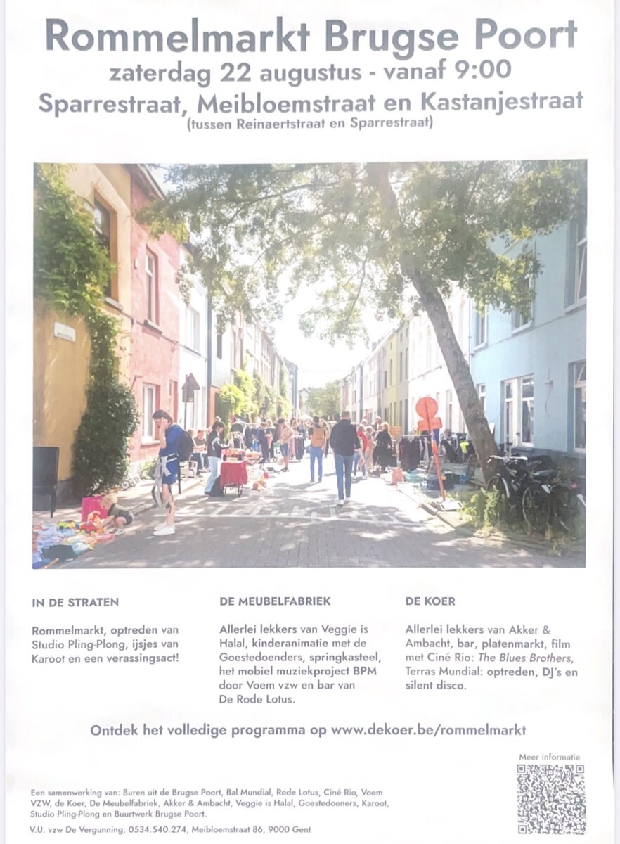 Rommelmarkt Brugse Poort