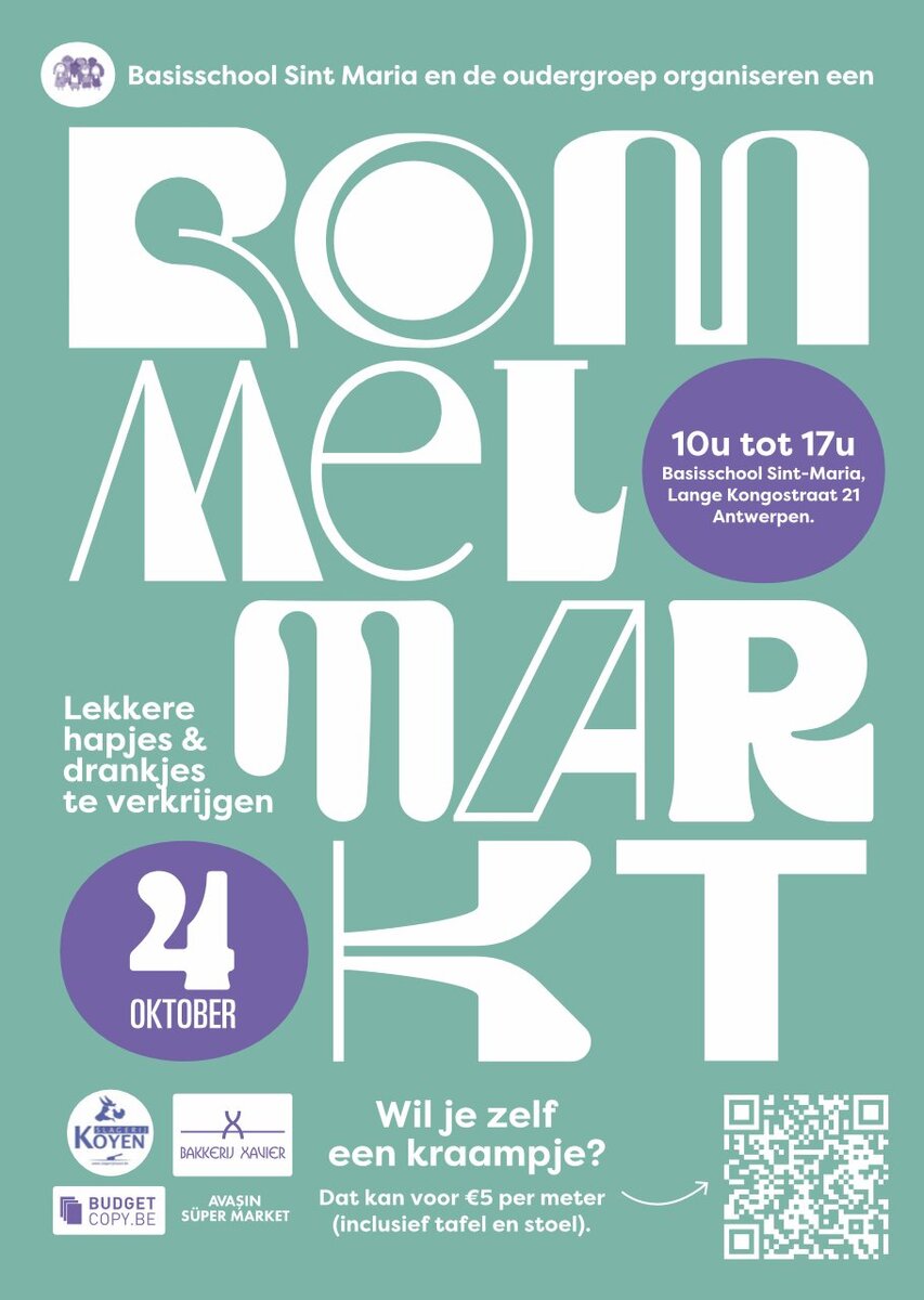 Sfeervolle rommelmarkt in unieke Kloostertuin (Borgerhout)