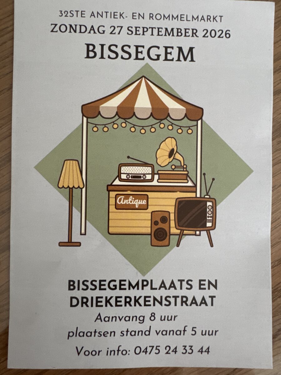 32ste antiek -en rommelmarkt