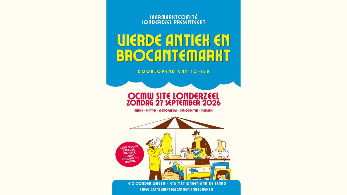Vierde Antiek- Brocante en Rommelmarkt