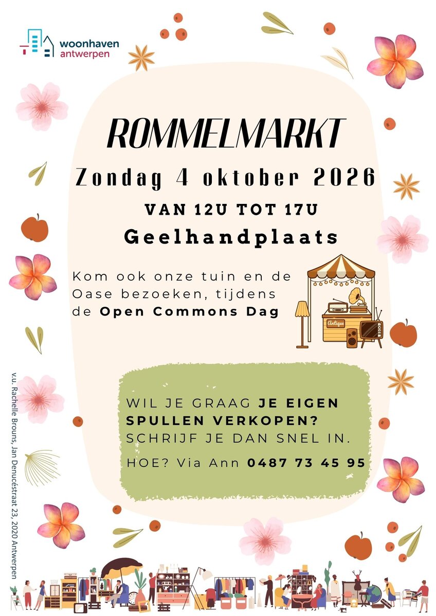 Rommelmarkt Geelhandplaats