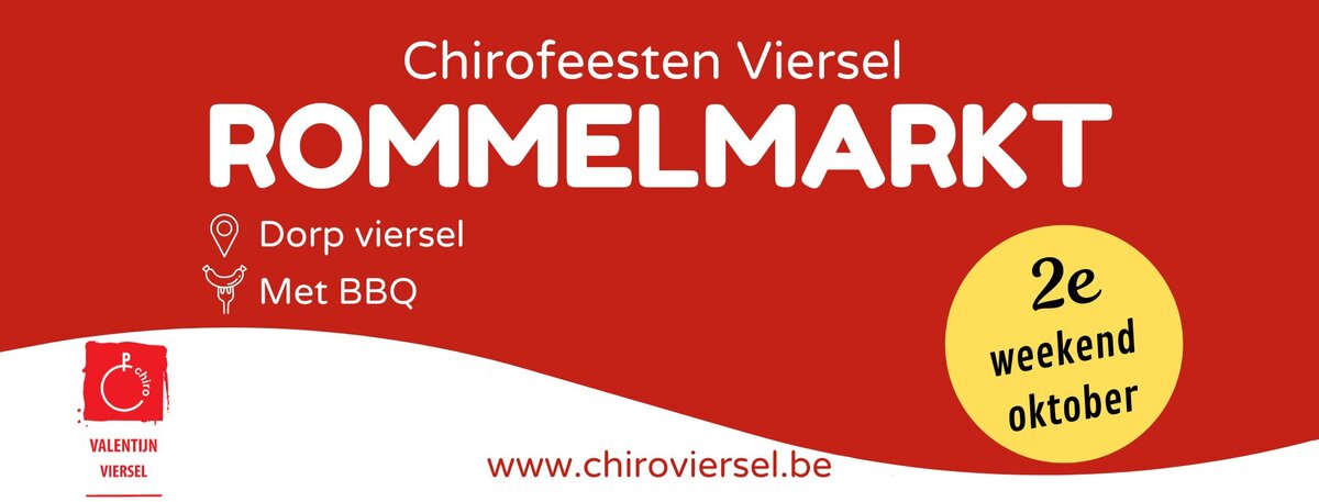 Rommelmarkt Chiro Viersel