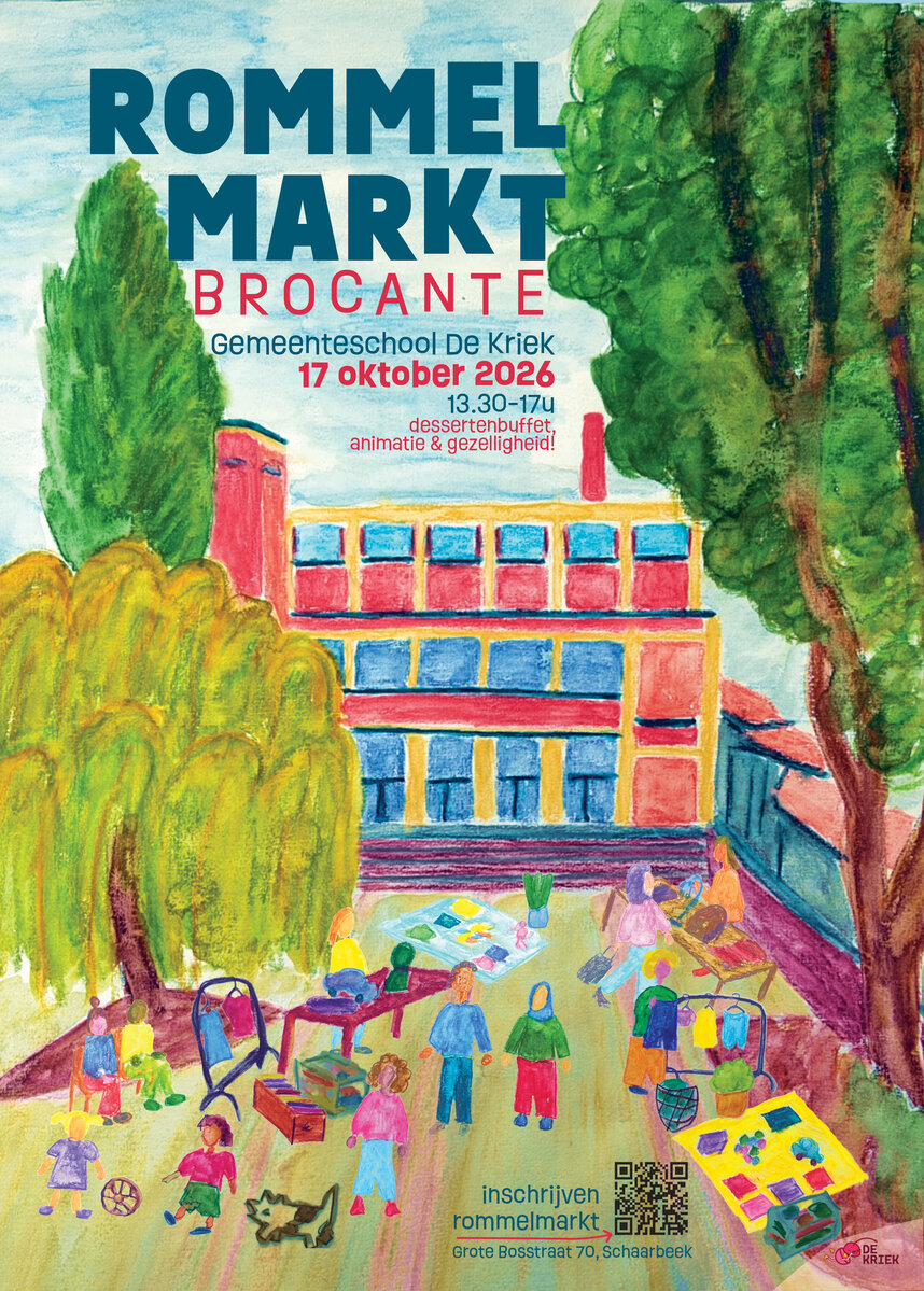 Brocante d'enfants à l'école De Kriek