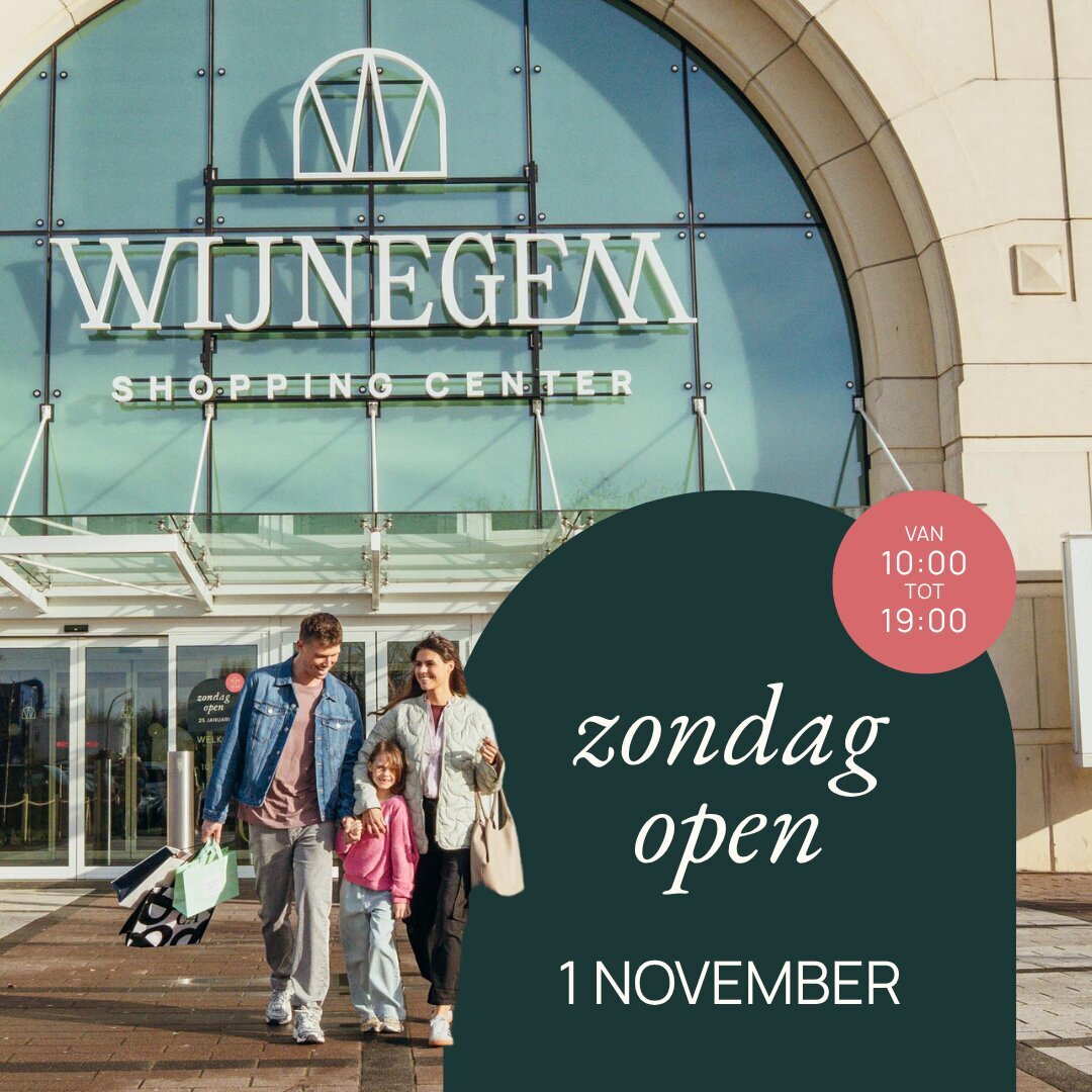Open op zondag 1 november