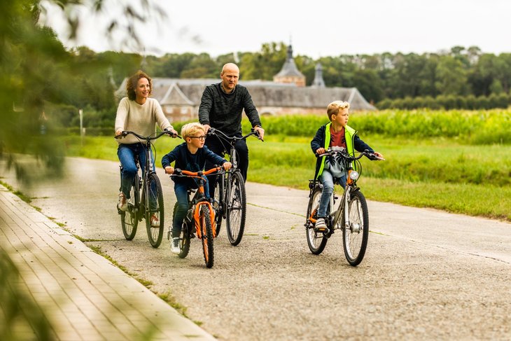 Loisirs En vélo: sentier fruits (Het Fruitspoor) entre Tongres Borgloon