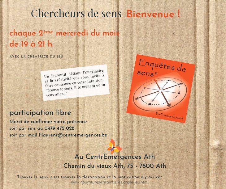 Loisirs Atelier  Enquêtes sens 