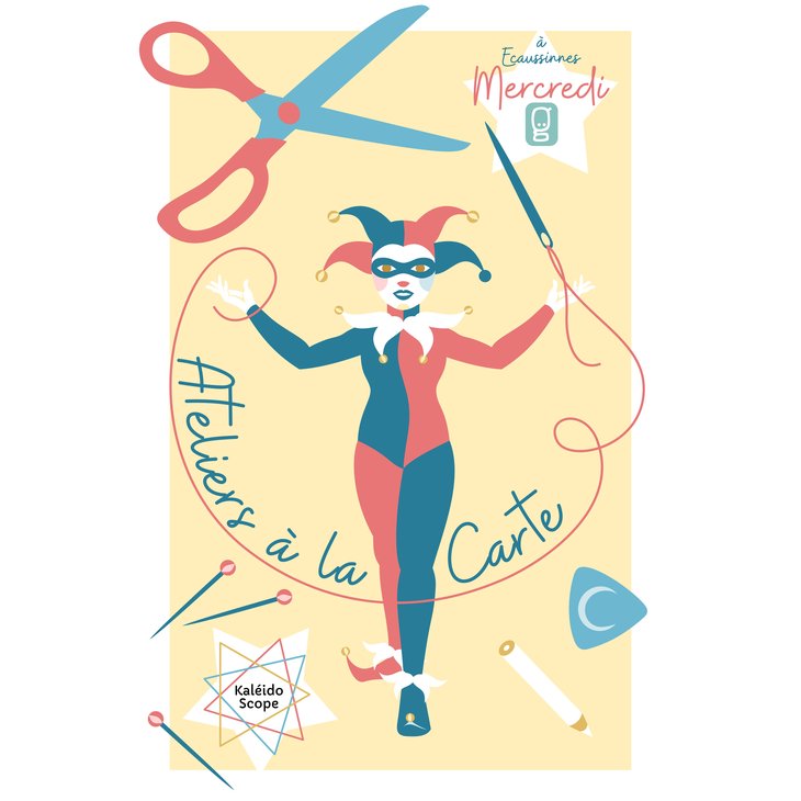 Stages,cours Atelier Couture la carte